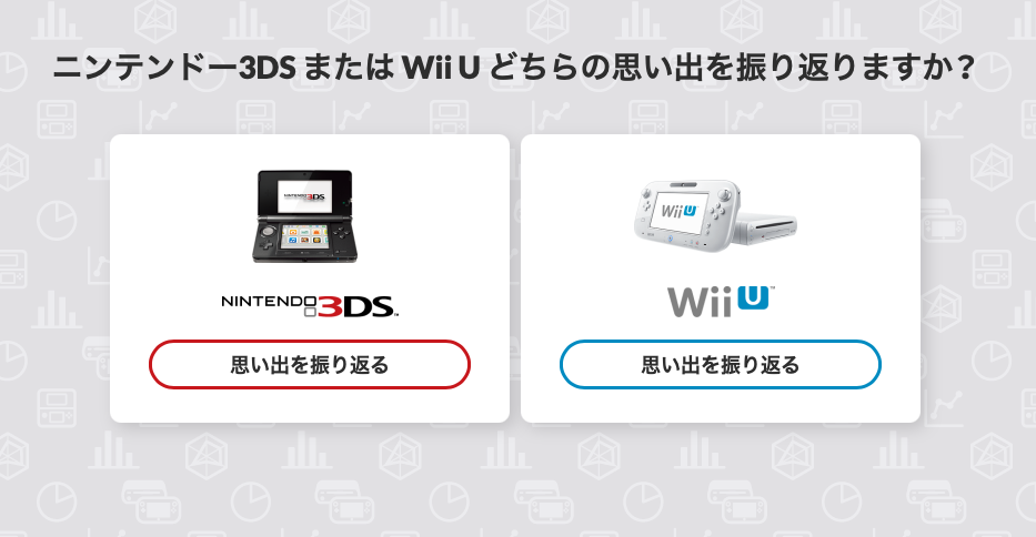 任天堂公式サイトで3dsとwiiuを振り返る機能が公開 俺の思い出や各ハードの販売実績などまとめ 俺とゲームの素晴らしき時間